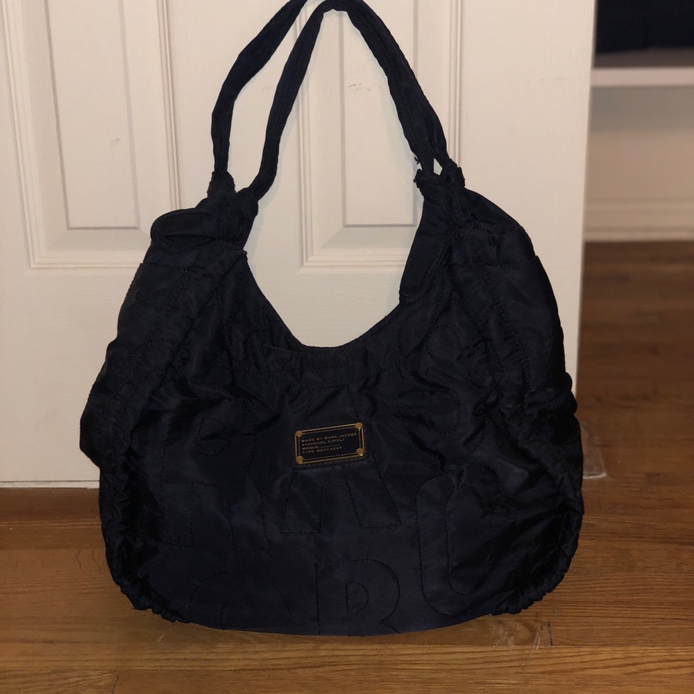 Marc Jacobs quilted nylon hobo